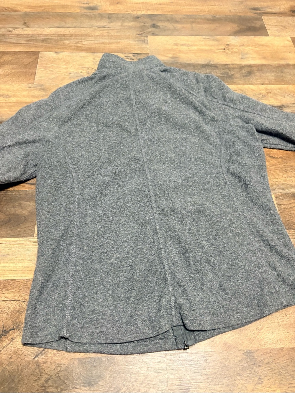 Port Authority Women’s Nursing Fleece Jacket Gray Full Zip Embroidered Size L - Picture 7 of 7